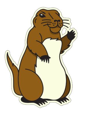 Local LBK Prairie Dog Sticker